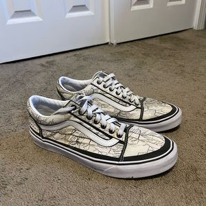 Vans X MOCA old skool vans